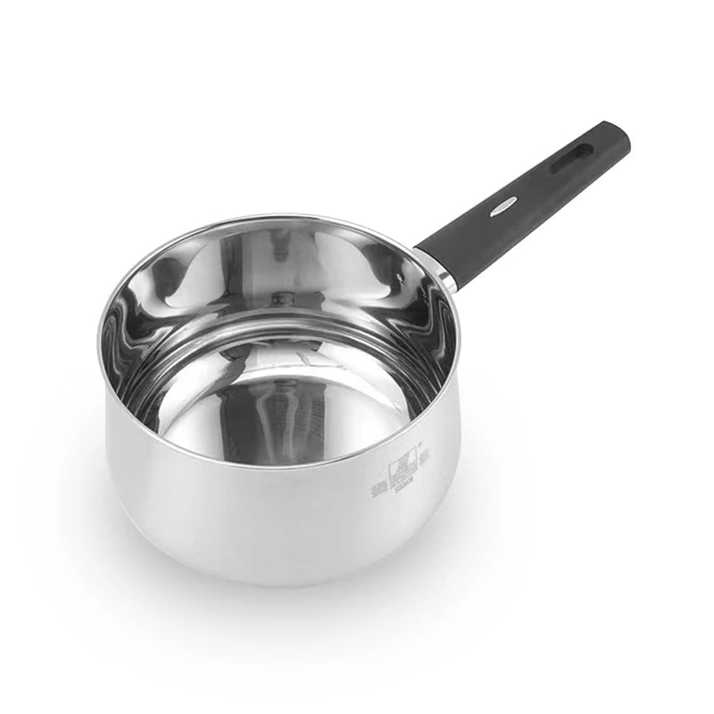 Zhenneng Hot Sale High Quality Non-stick Cookware  Stainless Steel Panela Sauce Pan Soup Milk Pot for Home Picnic