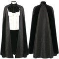 Steel Master Court Gentleman Men's Trench Coat Long Cape Stage Show Party