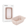 CHEFMADE WK9064 Kitchen Bakeware 1LB Non-Stick Carbon Steel Oblong Bread Mould Small Loaf Pan for Oven Baking