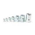 Small Head Half-hexagon Rivet Nut Carbon Steel M3 M4 M5 M6 M8 M10 M12 Rivnut Rivet Threaded Nut
