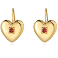 Premium Unique Brass Plating 18K Gold Hoop Earrings Unisex Jewelry Gift Customized Trendy