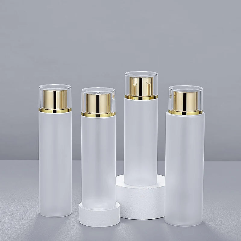 In Stock Pet Plastic Bottles for Cosmetic Empty Lotion Bottle 100ml 120ml 150ml 200ml Custom Toner Cylinder Containers MegaBDM