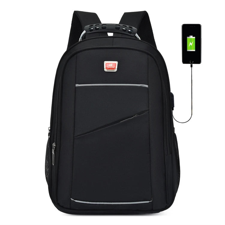 15.6 Inch Durable Anti Theft College School Bag With Charging Poit for Man
