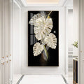 140X70CM S2  Modern Design Large Aluminum Alloy Frame Gallery Hanging Paintings Decoration Living Room Crystal Wall Decor