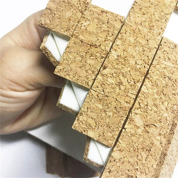 Hollow Glass Cork Gasket Edge Protector with Shock-Absorbing Feature