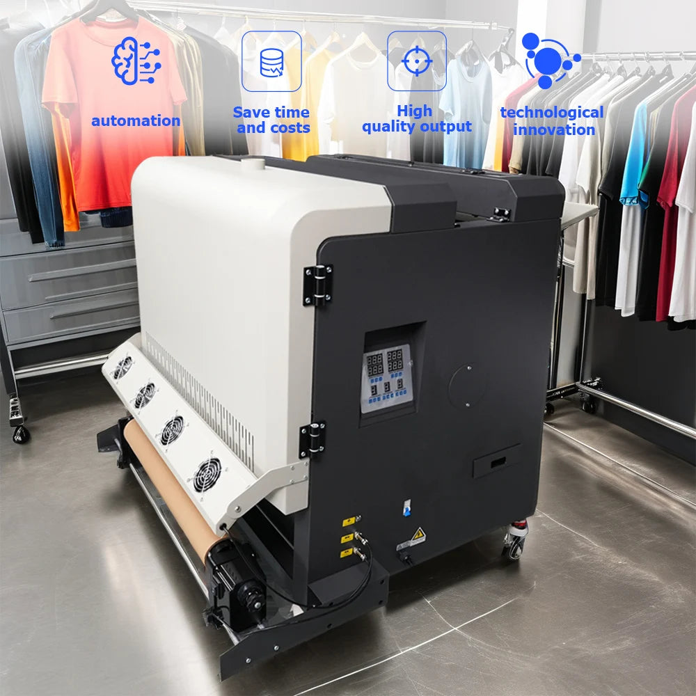 Erasmrt Factory Price Portable Tshirt Printing Automatic 60Cm Powder Shaker Machine