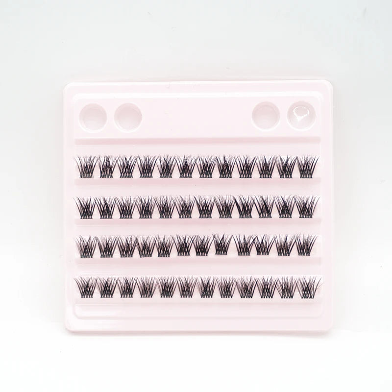 Private Label 8-20MM Segment Lash DIY Cluster Lashes Wholesale Cluster Lashes Extensions Kit