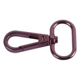DIY Collar Bag Strap Keychain Accessories Metal Carabiner Buckle Swivel Lobster Clasp Snap Hook