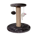 Luxury Pet Sisal Cat Scratcher Tower with Jumping Platform Comfortable Cat Activity Scratcher Hanging Ball Made Plush Material