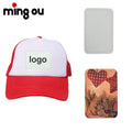 Custom Logo Leather Patch Fashion Blank Patches Sublimation Leather Hat Patch