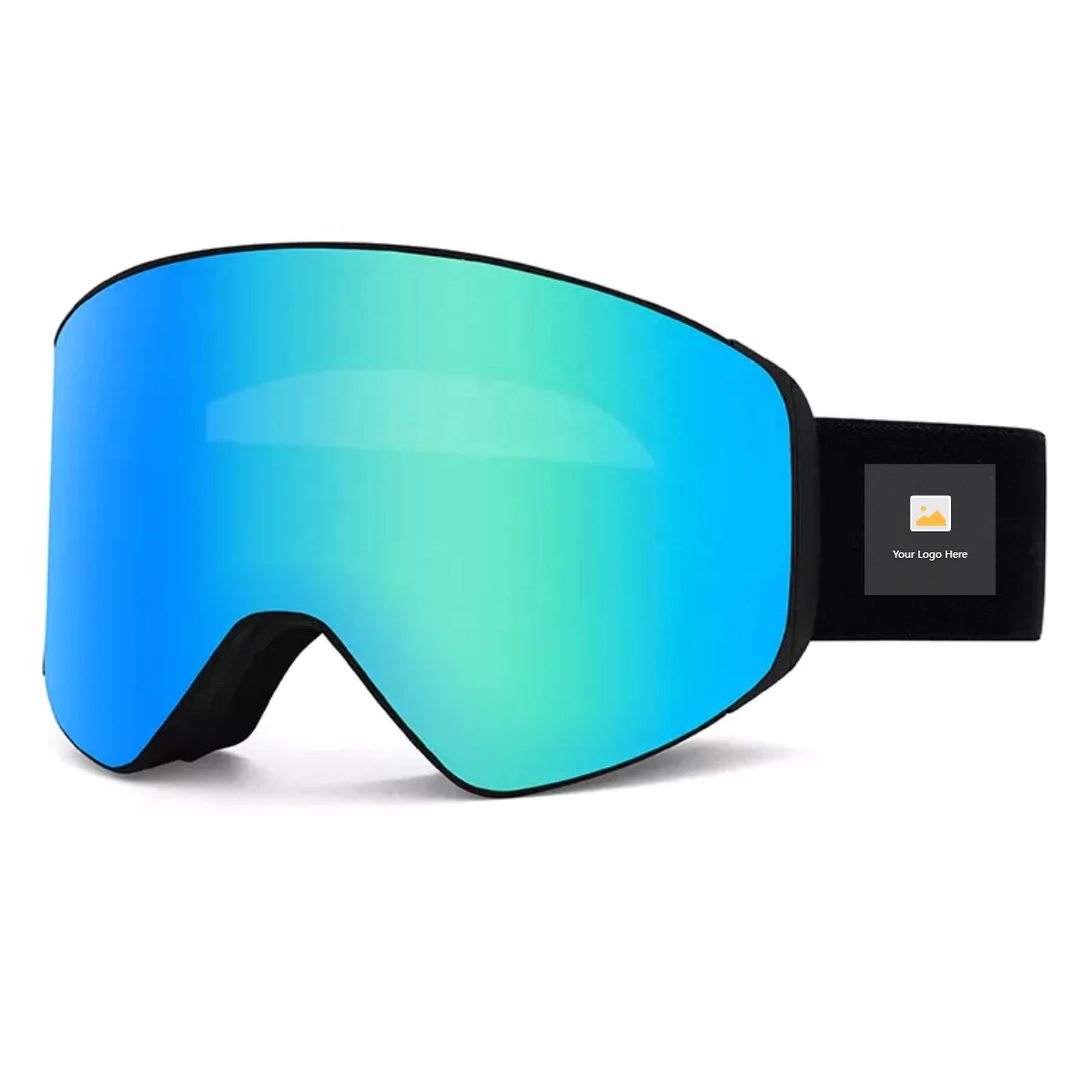 Women Mens Snowboard Sports Googles Oem Custom Logo Otg Frameless Retro Anti Fog Snow Goggles Magnetic Ski Goggles