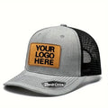 Custom Embroidery Leather Patch Mesh Sports Caps Baseball 6 Panel Richardson 112/115 Trucker Hats Outdoor