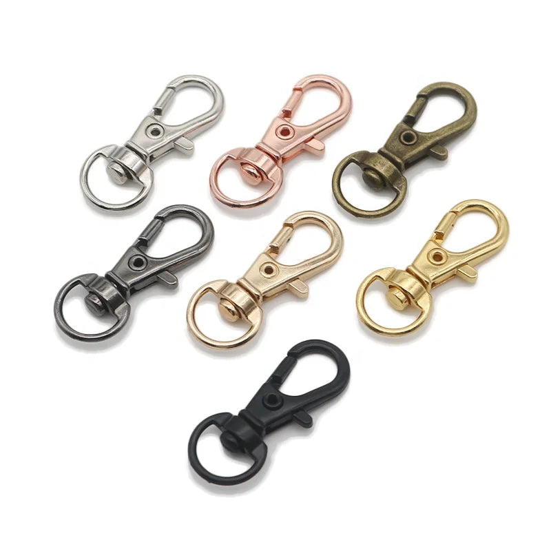 Wholesale Swivel Snap Hook Lobster Clasp Dog Hook Metal Key Chains Accessories