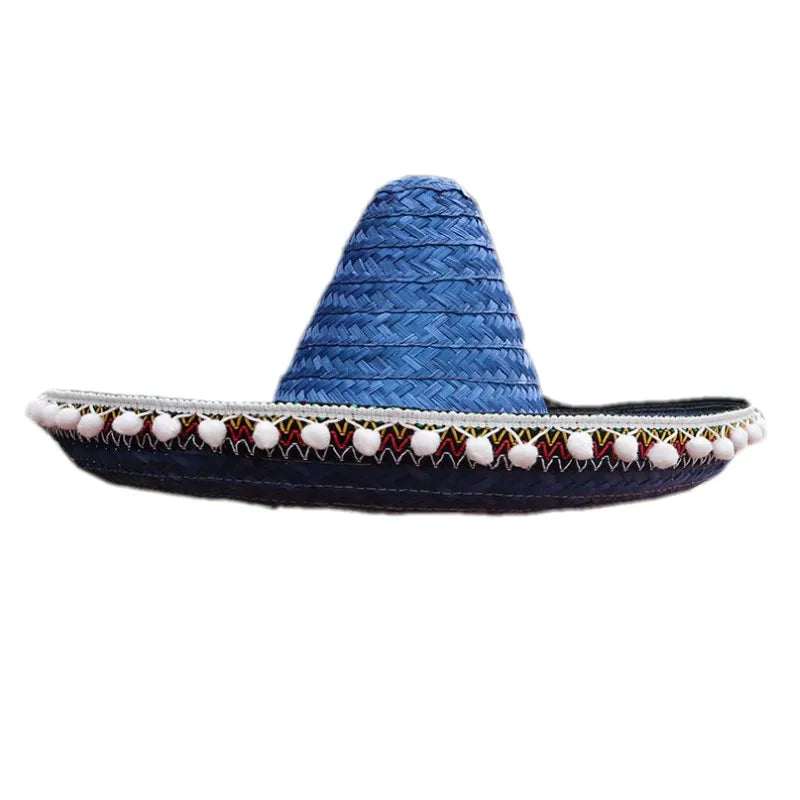 Ready to Ship  Mexican Hats Sombrero Party Hats Mexico Straw Hat for Fiesta Carnival Mexican Theme Party