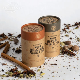 Custom Biodegradable Tea Bags Paper Tube Packaging Food Grade Rigid Cardboard Cylinder Container for Loose Tea Packaging Boxes
