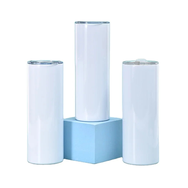 Wholesale Large Capacity Insulated Stainless Steel Skinny Water Bottle Tumbler Vacuum Drinking Cup With Straw