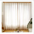 Innermor Luxury Contemporary Burn Out Tulle Curtains 100% Polyester Translucent for Living Room Kitchen Bedroom Windows