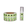 Factory Customized Waterproof Beauty Care Products Cosmetic Product Bottle Labels Roll Double Side Stickers