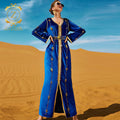 Zaynab Islamic Clothing Jubba Thobe Summer Kaftan Women Muslim Dresses Long Sleeves Kaftan Abaya