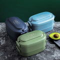 Zogifts Japanese Style Double Food Packaging Bento Lunch Box Heated and Leak-Proof for Kids and Adults