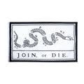 Custom Cheap 3*5ft Polyester Freedom Liberty Join or Die Flag-EN-71 Certified Digital/Silk Screen Printed Custom Size Option