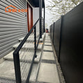 JHR  Easily Assembled Customized Australian Fancy Outdoor Aluminum Fence Panels