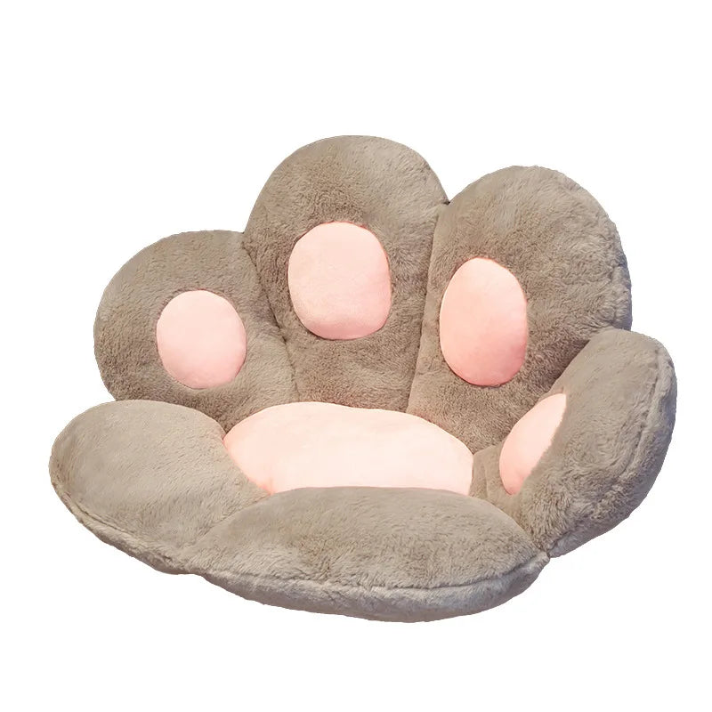 1 PC INS NEW Paw Pillow Animal Seat Cushion Stuffed Small Plush Sofa Indoor Floor Home Chair Decor Winter Children Gift