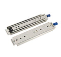 76mm Full Extension 200kg Locking Heavy Load Duty Telescopic Drawer Slides Rails for Tool Kit