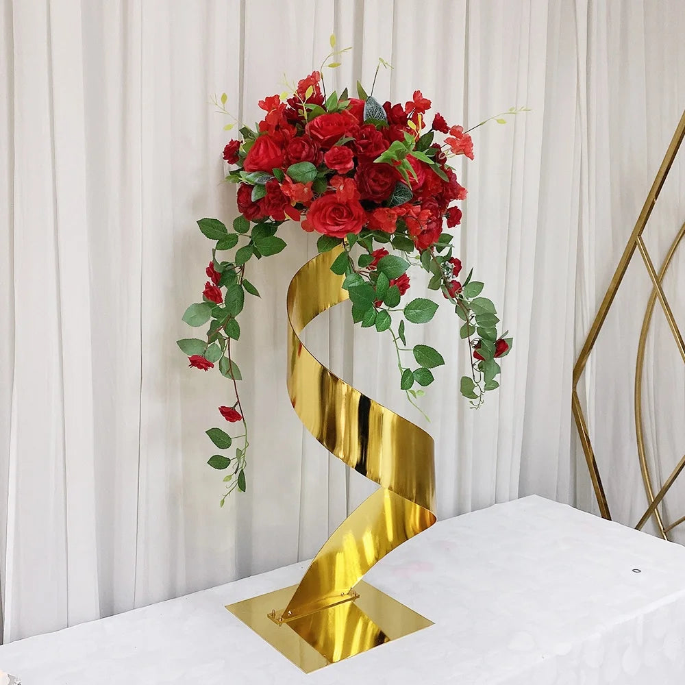Italian Style Modern Shining Table Supplements White Wedding Decorations Number Shape Iron Metallic Material for Home Party Use