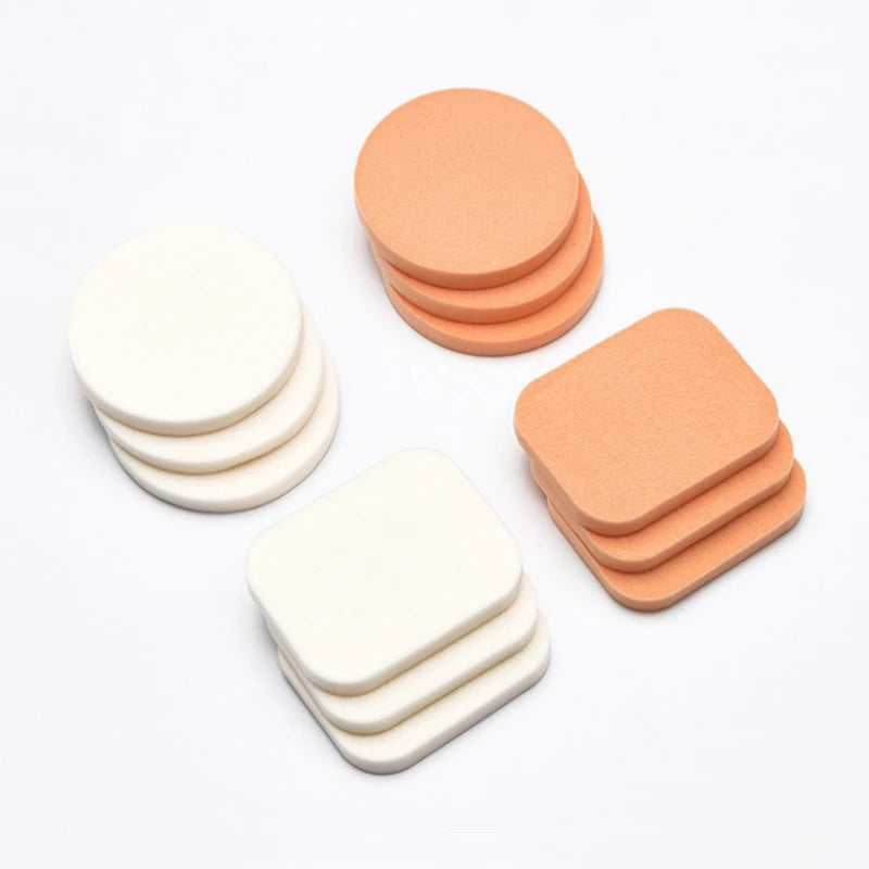 Wholesale Latex Powder Foundation Puff Wet Dry Use Square Cosmetic Concealer Cream Makeup Sponge Soft Facial Remover Washable