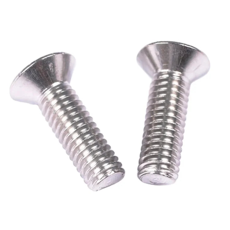 Stainless Steel 304 Plain Cross Flat Head Machine Screw