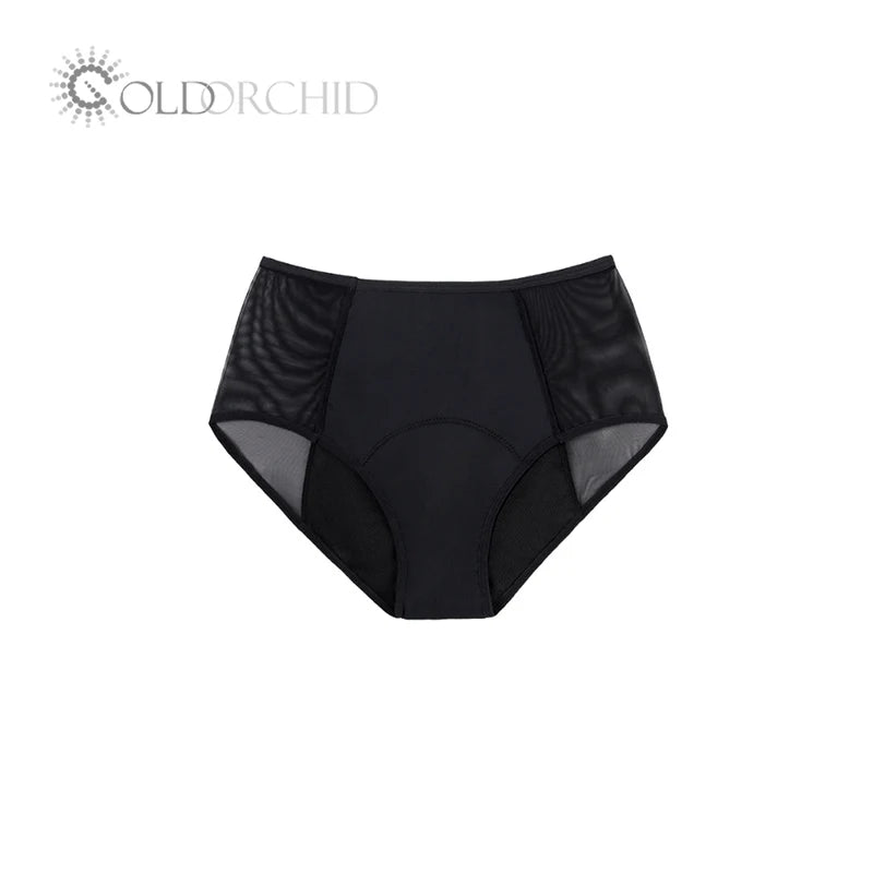 Best Quality Leak-Proof Menstrual Underwear Breathable Plus Size Panties for Women XL Print Pattern Knitted Weaving Method
