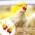 YYB LM46 Hot Sale 25mm Adhesive Type Stainless Steel Broiler Drinkers Automatic Chicken Nipple Drinker