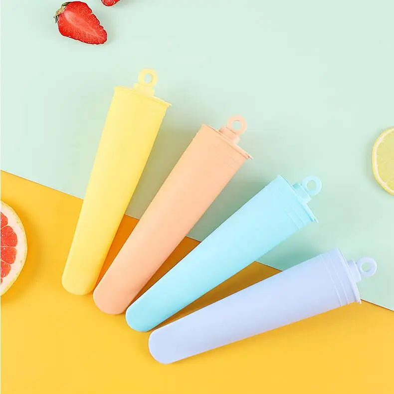Popsicle Ice Cream Mold Creative Children's Ice-Cream Mould Food Grade Soft Tpe Popsicle Mold