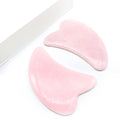 2026 Natural Jade Stone Body Massage Product Devices Rose Quartz Custom Dolphin Gua Sha Board Tools