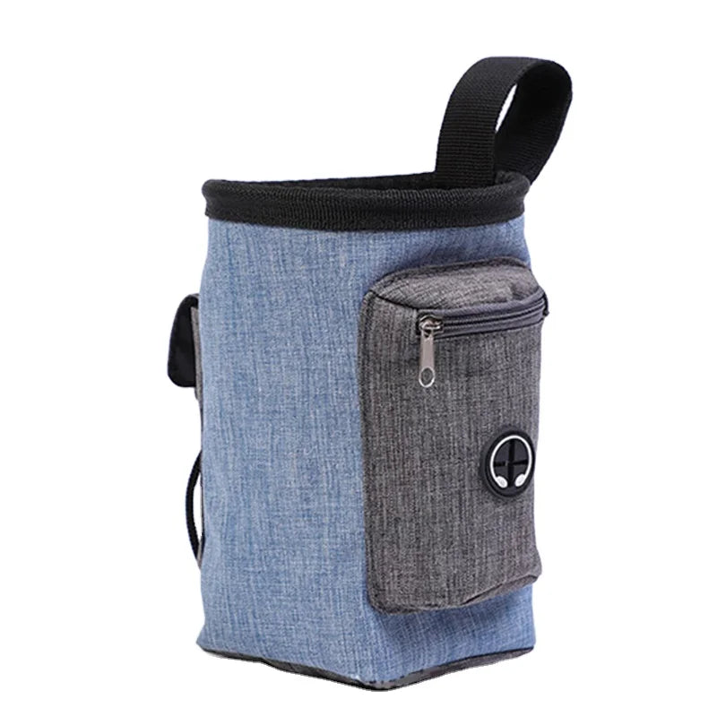 Portable Training Dog Snack Bag Outdoor Dog Treat Pouch Carries Food Poop Bag Pouch Puppy Snack Waist Bag Pet Supplies
