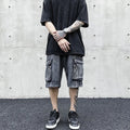 OEM FOG  Stock Drop Shipping Vintage Washing Men Denim Cargo  Jeans Short