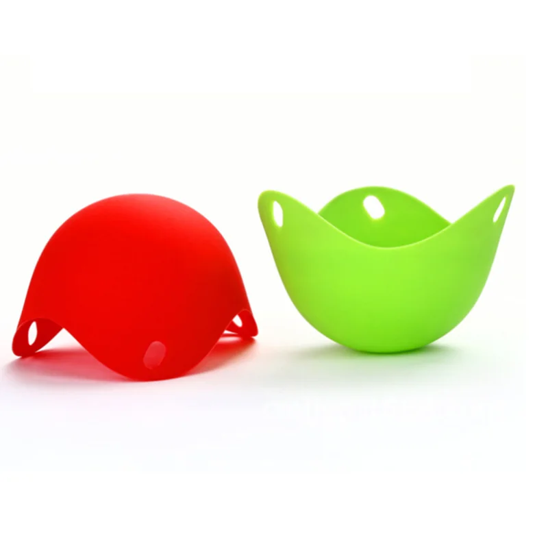 100% BPA Free Food Grade Non-Stick Silicone Egg Poachers and Cups Heat Resistant Cooking Molds Egg Tools