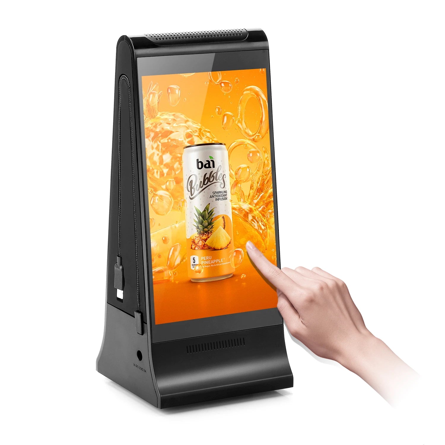 Patent Table Top Digital Menu Display Advertising for Hotel Restaurant Catering Supplies Commercial Service Equipment