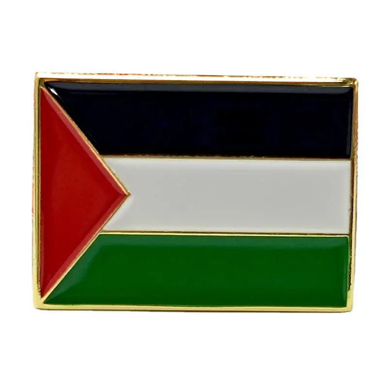 Custom Hot Sale Palestine Product Map Brooch Scarf Gifts Bracelet Enamel Badge Country Flag Lapel Pin Souvenirs Palestine Pin