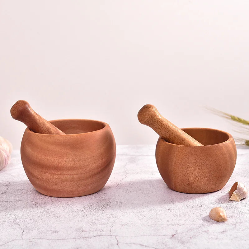 Household Kitchen Tool Crushing Garlic Mills Jar Mortar Bowl Mashing Garlic Masher Pestle Garlic Presses Mincer