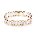 Messi Gems MSB-567 Fashion Custom Jewelry Hiphop 14k Gold Men Bracelet