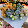 Wholesale Cheap Faux Flowers Artificial Flower Roses for Wedding