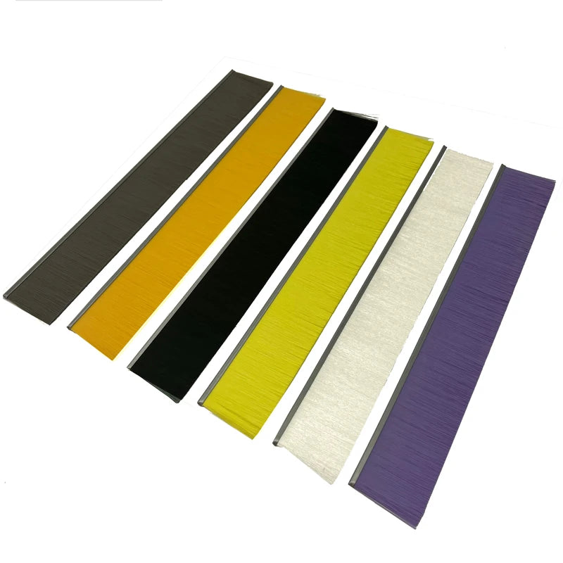 Customizable Industrial Nylon Strip Brush Multi-Style for Cleaning and Sealing Synthetic Fiber OEM Supported
