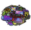 Custom Adhesive Die Cut Logo Reflective Film Hologram Stickers Maker