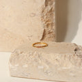 Chris April Fashion Jewelry in Stock PVD Gold Plated 316L Stainless Steel Water Proof rainbow Zircon Thin Knuckle Rings