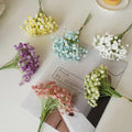 High Quality Real Touch Artificial Gypsophila Flower Small Fresh Mini PU Babybreath Bouquet for babybreath wedding decorations