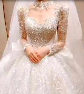 S0017Y Good Price Lace Fabric for Wedding Dresseswedding Dresses 2022 Bridal 2023 Curvy Romantic