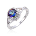Abiding Jewelry Classic Custom Engagement Ring Wholesale OEM Factory Directly Sale Sterling Silver Wedding Rings Jewelry Women