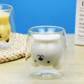 Eco-friendly Animal Shape Double Wall High Borosilicate Glass Cup
